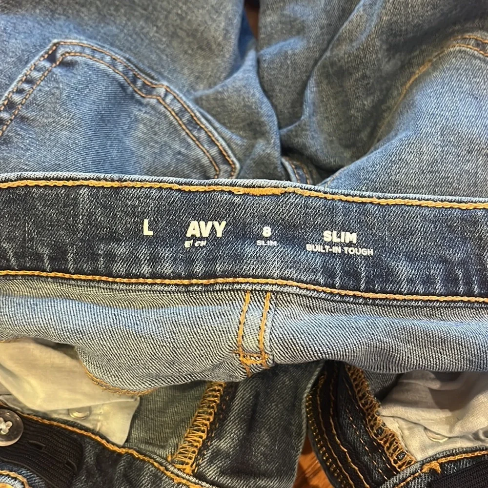 Old Navy Girl’s Blue Slim Built In Tough Jeans Size 8